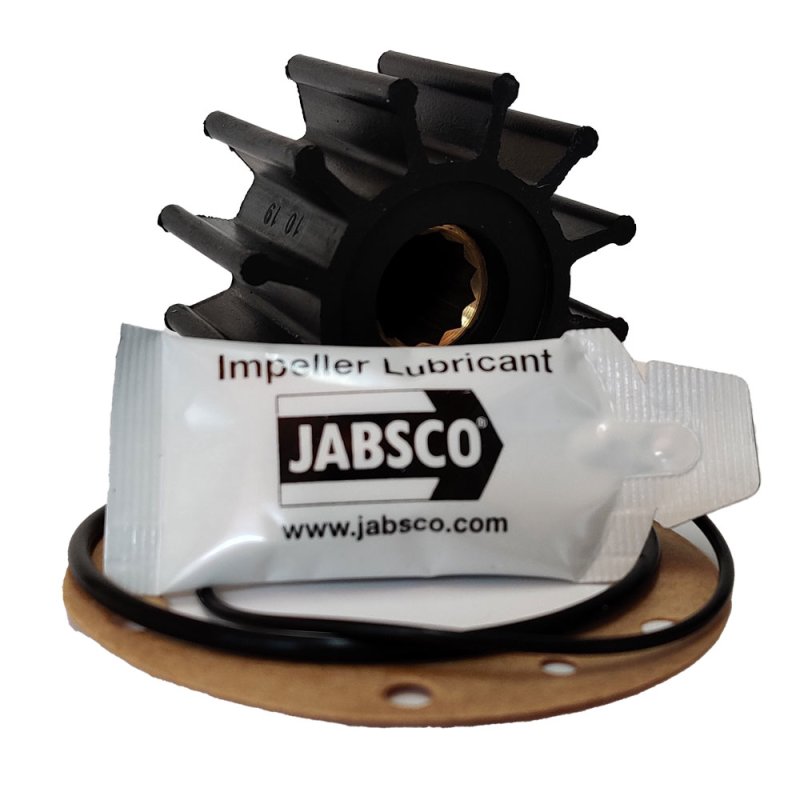 Jabsco Impeller-Set mit Dichtung und Impeller-Schmiermittel