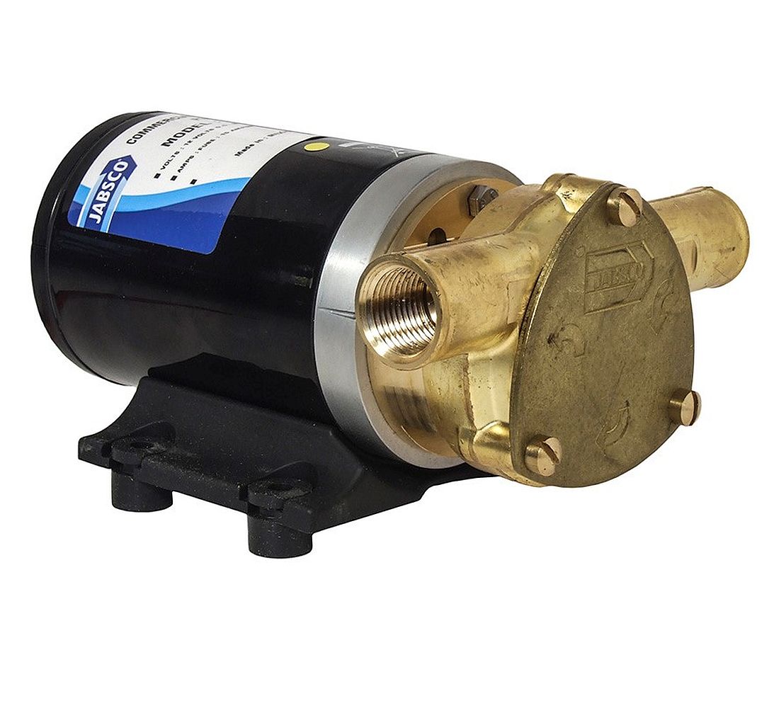 Jabsco Impellerpumpe 23680-4003 mit Bronzegehäuse und Gleichstrommotor für Flüssigkeitstransfer