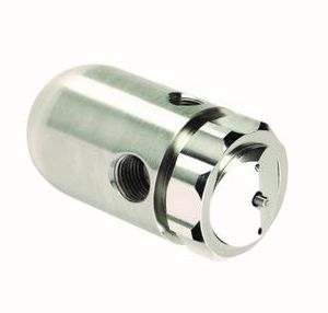 Axial full cone nozzle / VCN two-fluid nozzle in stainless steel