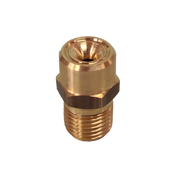 Full cone nozzle in brass with male thread